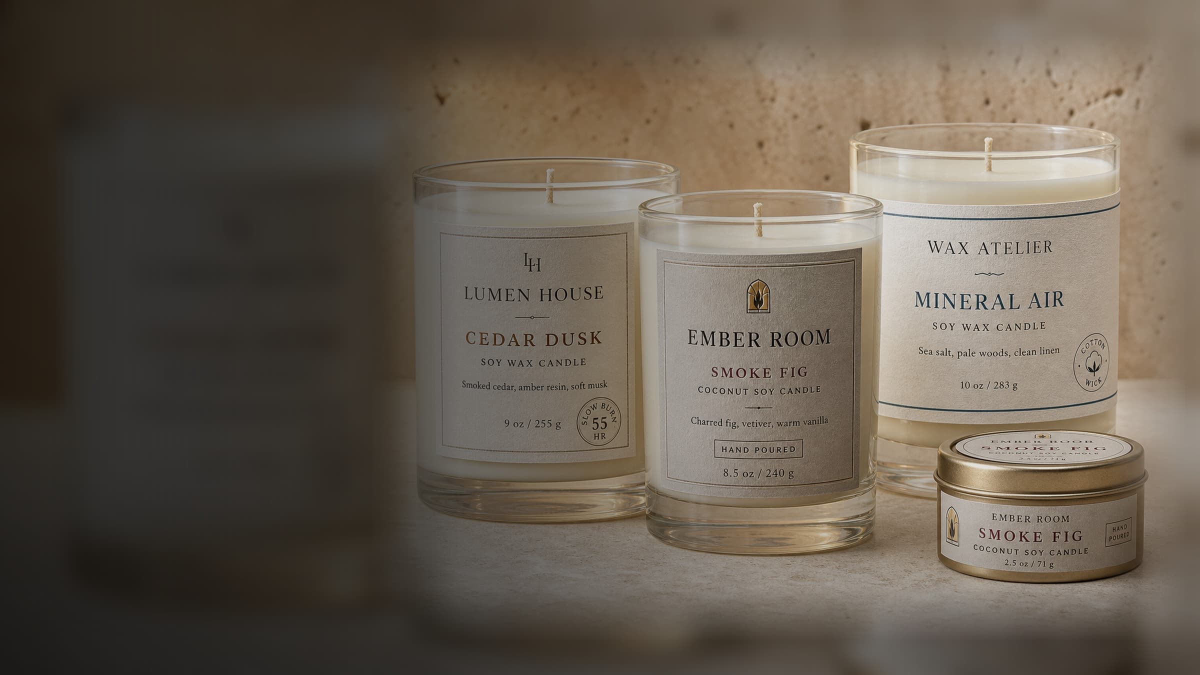 Product label examples